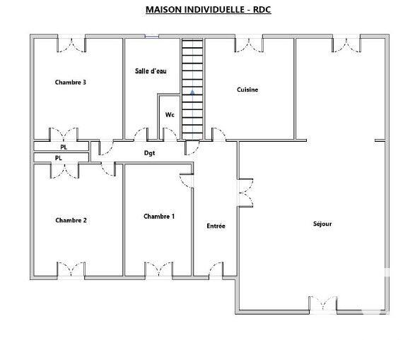 Maison - 100 m² - 5 pièces