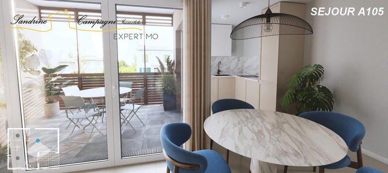 Appartement - 45 m² - 2 pièces