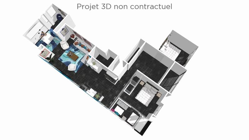 Appartement - 77 m² - 3 pièces