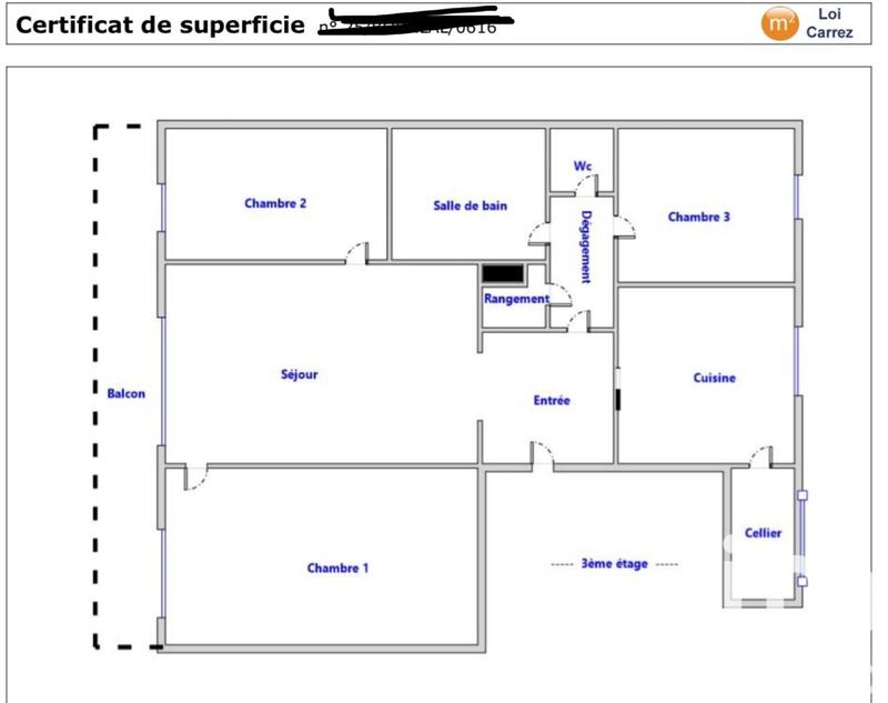 Appartement - 73 m² - 4 pièces