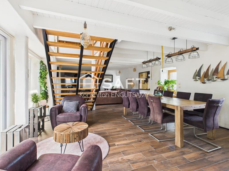 Maison - 124 m² - 6 pièces