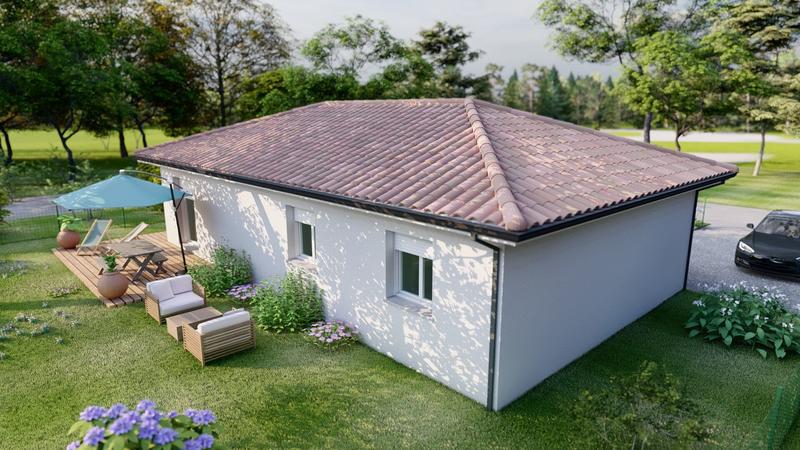 Maison - 85 m² - 4 pièces