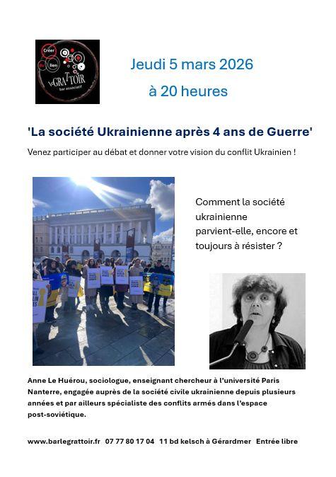 La société ukrainienne après 4 ans de guerre