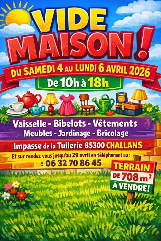 Vide maison challans