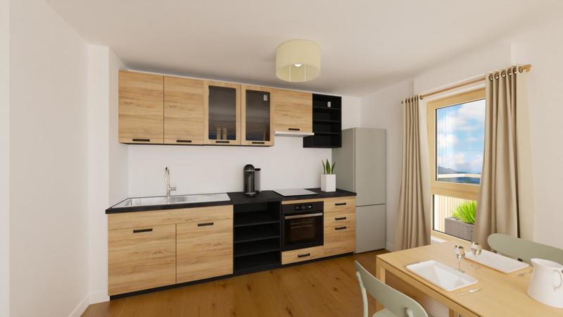 Appartement - 60 m² - 3 pièces