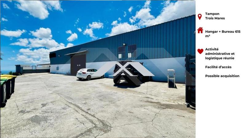 Entrepôt - 615 m²