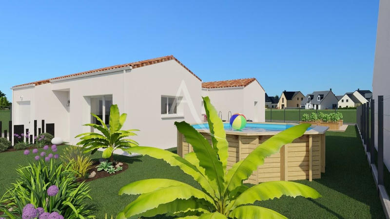 Maison - 96 m² - 4 pièces