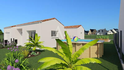 Maison - 96 m² - 4 pièces