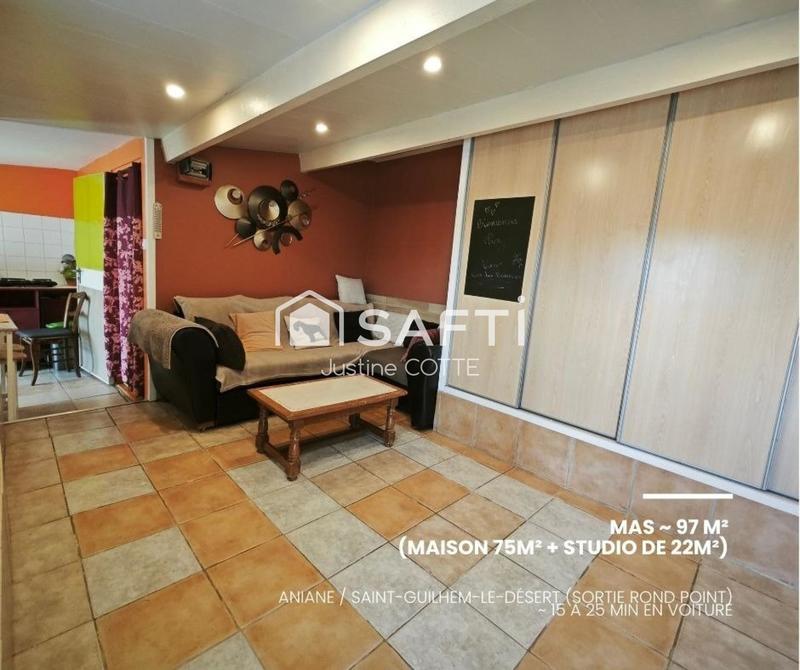 Maison - 97 m² - 4 pièces