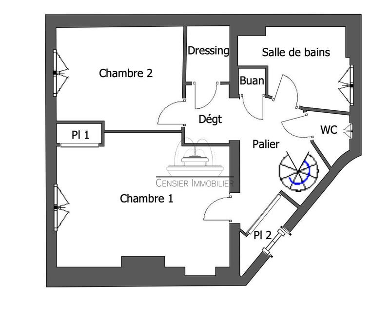 Appartement - 88 m² - 4 pièces