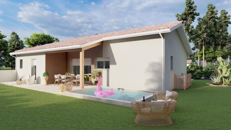 Maison - 90 m² - 4 pièces