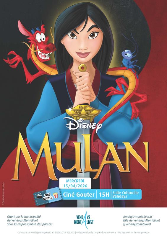 Ciné Goûter "Mulan"