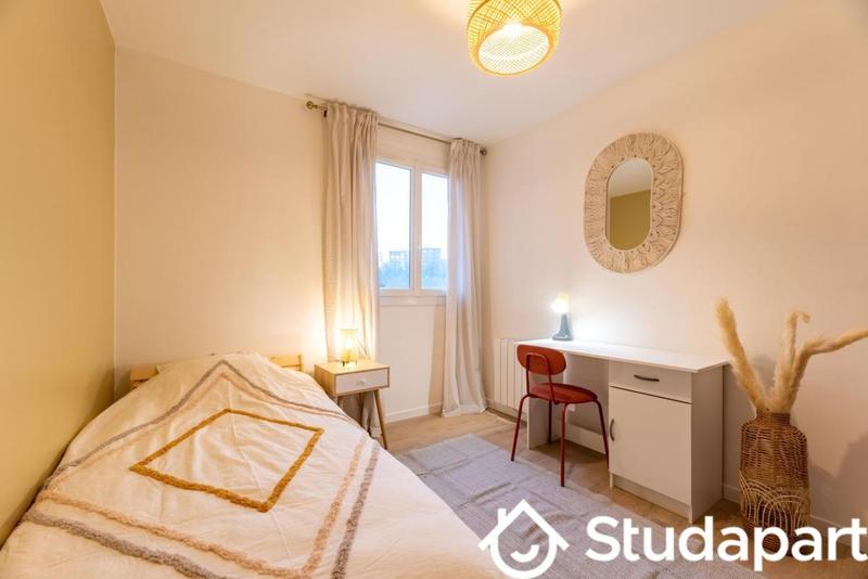 Chambre - 10 m² - 1 pièce