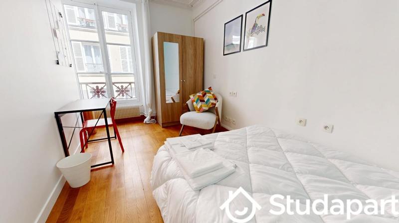 Chambre - 11 m² - 1 pièce