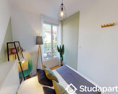 Chambre - 40 m² - 1 pièce