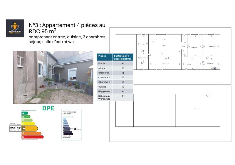 Immeuble - 240 m² - 11 pièces