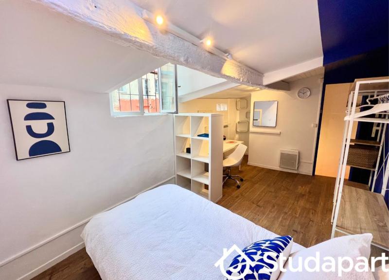 Chambre - 14 m² - 1 pièce