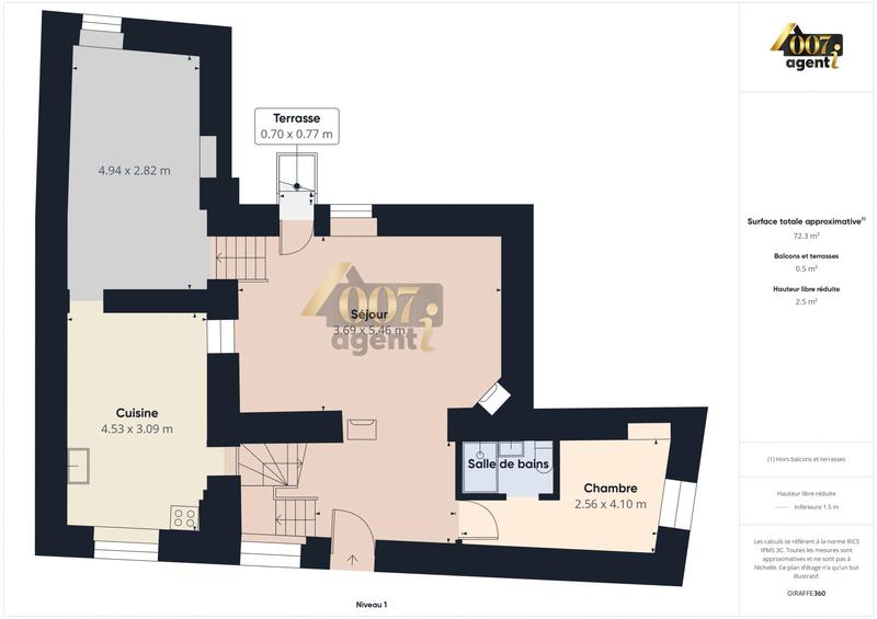 Maison - 116 m² - 5 pièces