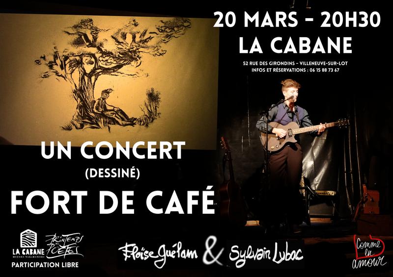 Un concert (Dessiné) fort de café
