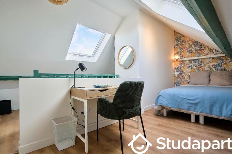 Chambre - 14 m² - 1 pièce