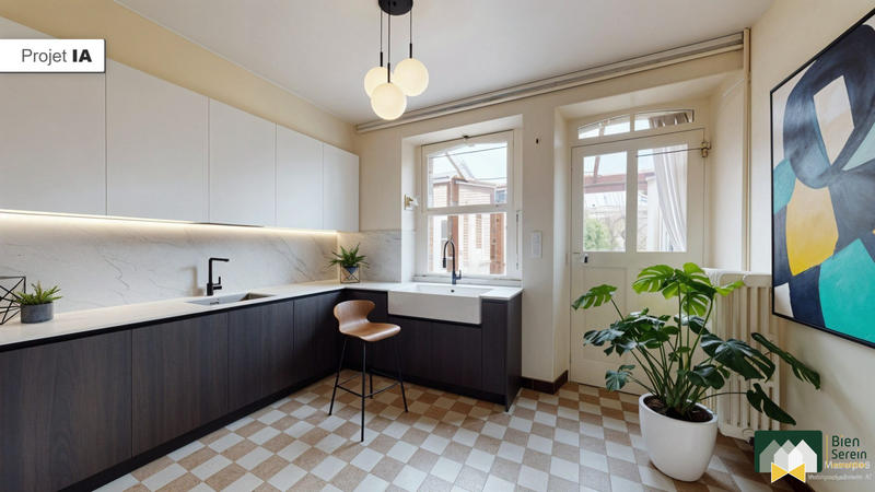 Maison ancienne - 125 m² - 4 pièces