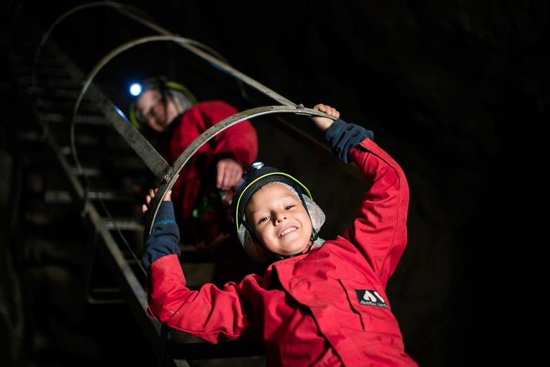 Parc Tellure : Via Ferrata souterraine