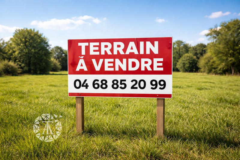 Terrain - 831 m²