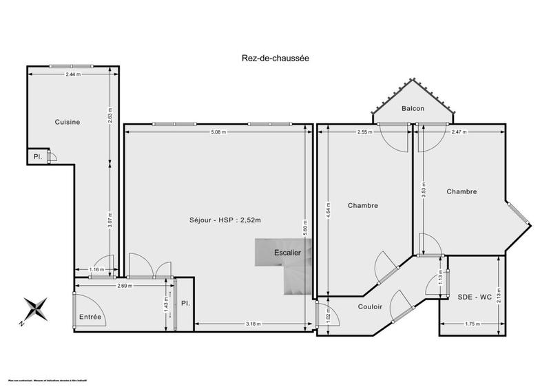 Appartement - 104 m² - 5 pièces