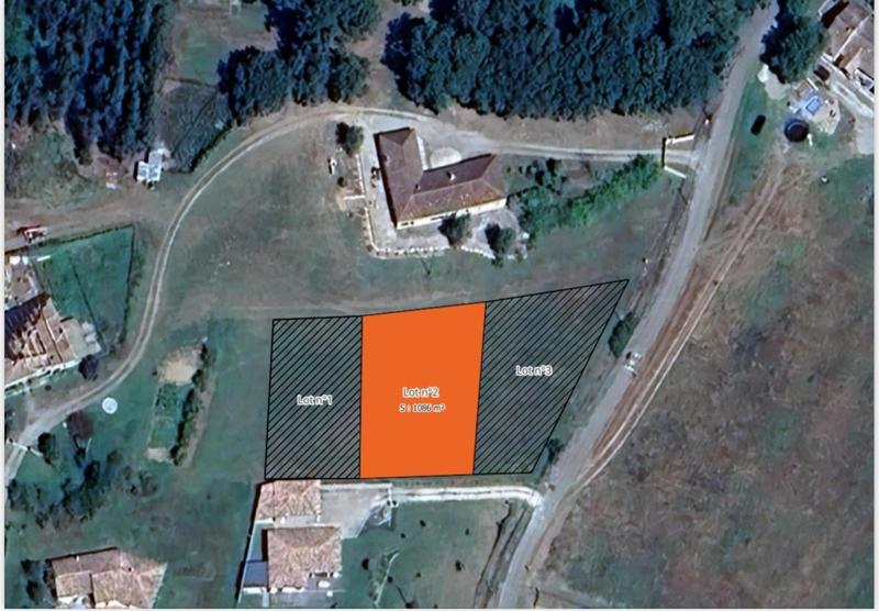 Terrain - 1 086 m²