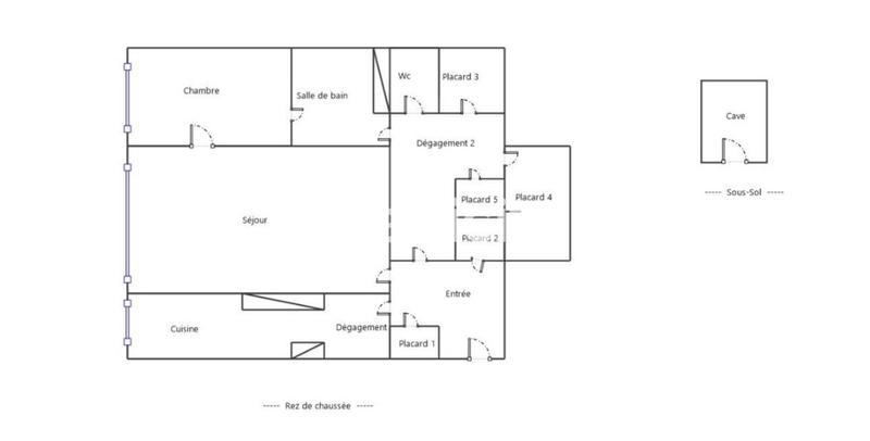 Appartement - 68 m² - 3 pièces