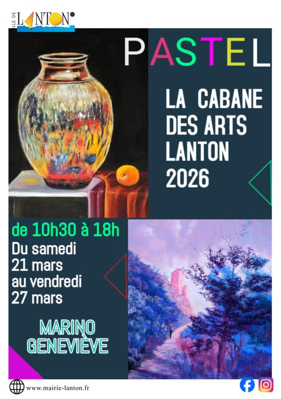 Exposition Cabane des Arts : Pastel