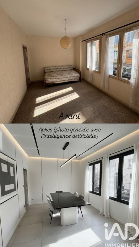 Maison de ville - 80 m² - 3 pièces