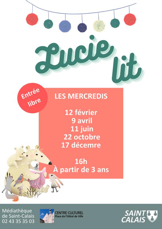 Lucie Lit des histoires aux petits