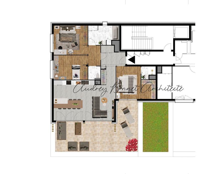 Appartement - 110 m² - 4 pièces