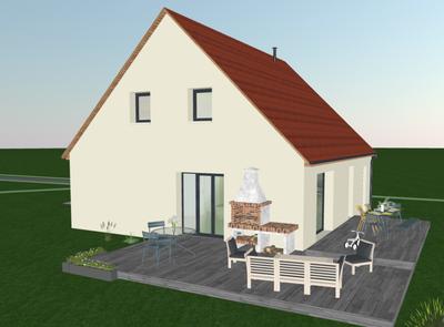 Maison de village - 110 m² - 5 pièces