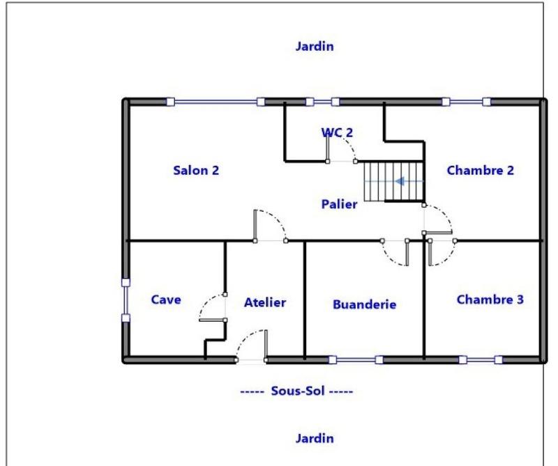 Maison - 108 m² - 7 pièces