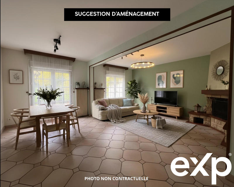 Maison - 92 m² - 5 pièces