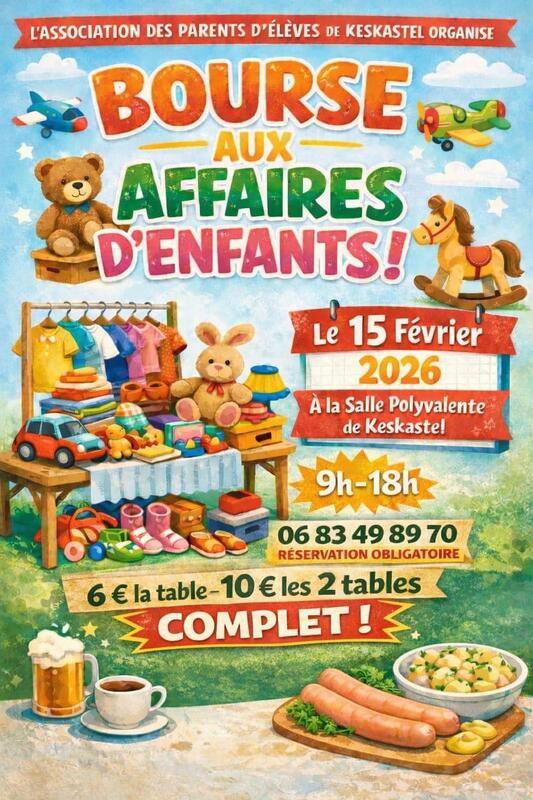 Bourse aux affaires d'enfants
