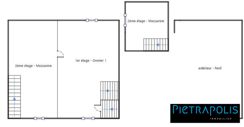 Maison ancienne - 100 m² - 4 pièces