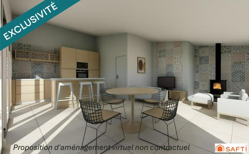 Maison - 70 m² - 1 pièce