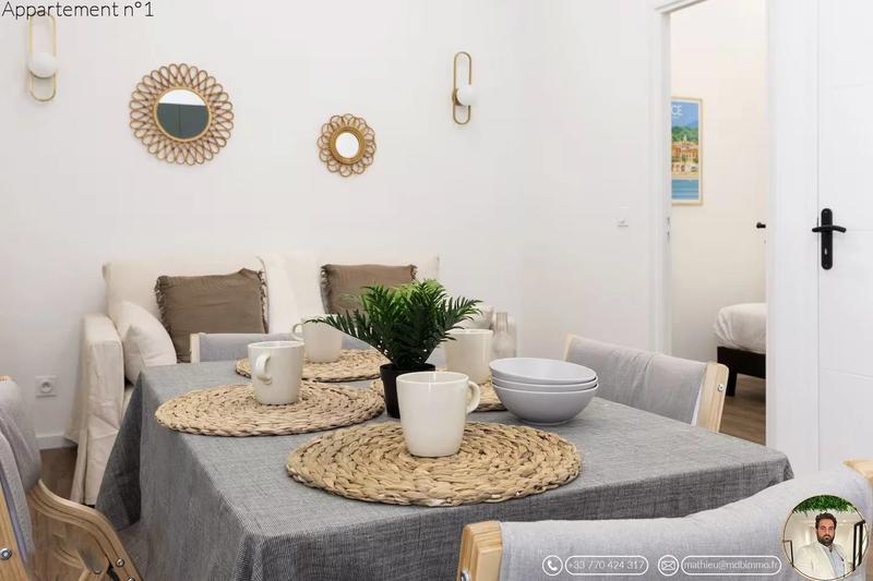 Appartement - 100 m² - 9 pièces