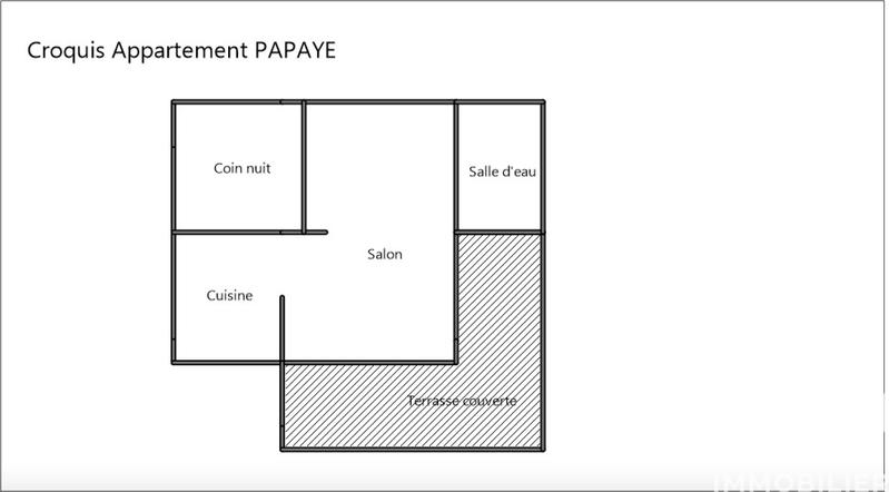 Appartement - 26 m² - 2 pièces