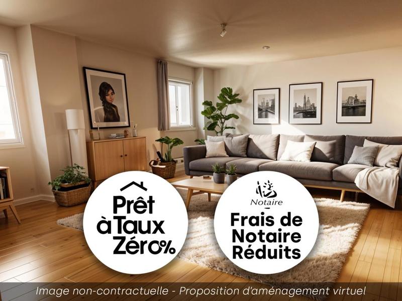 Appartement - 55 m² - 2 pièces