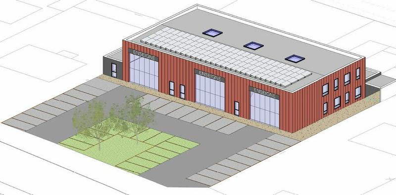 Local commercial - 1 100 m²