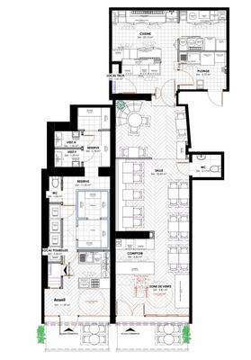 Local commercial - 126 m²