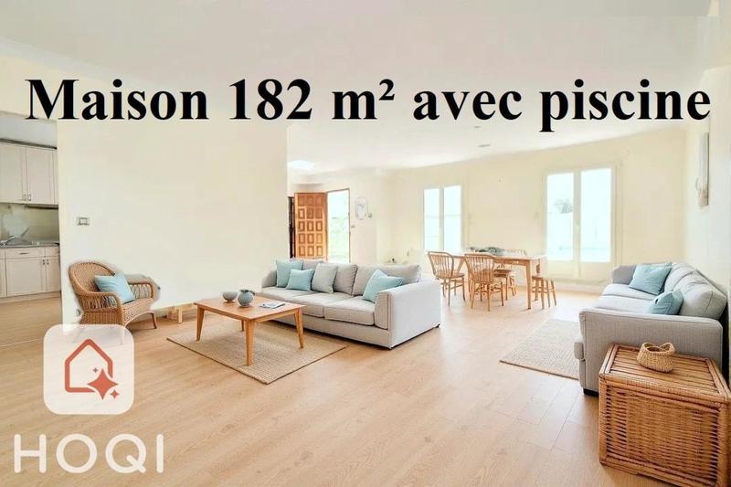 Maison - 182 m² - 8 pièces