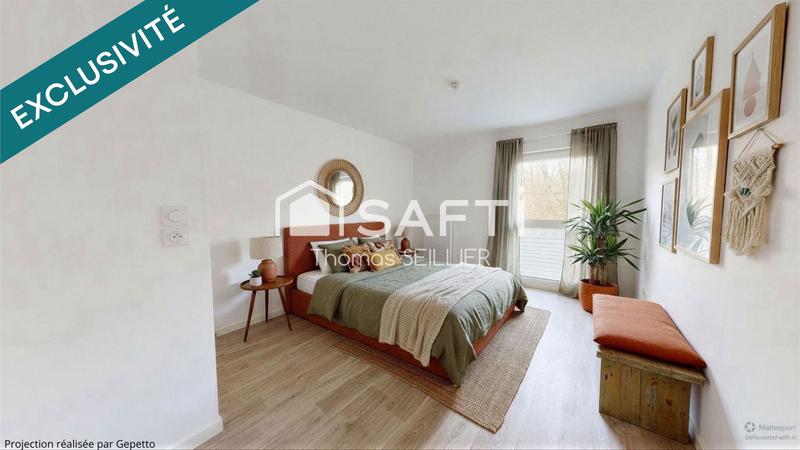 Appartement - 59 m² - 3 pièces