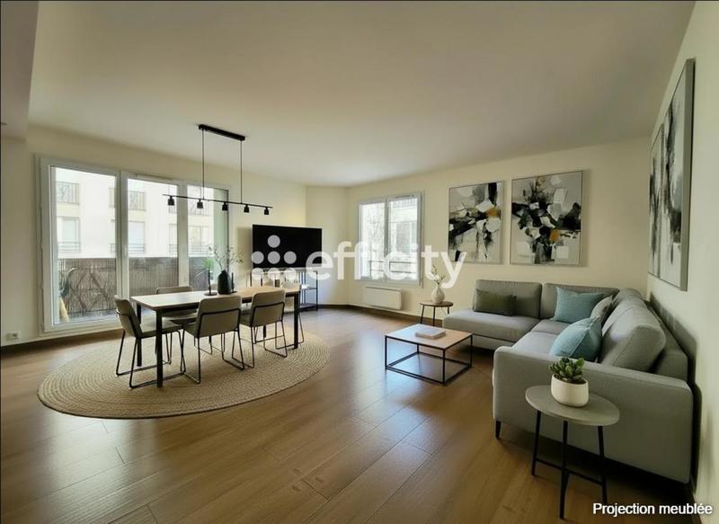 Appartement - 90 m² - 4 pièces