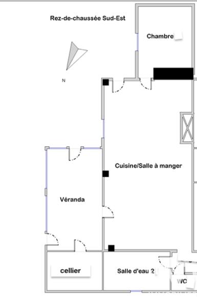 Maison - 86 m² - 3 pièces