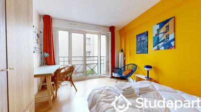 Chambre - 11 m² - 1 pièce